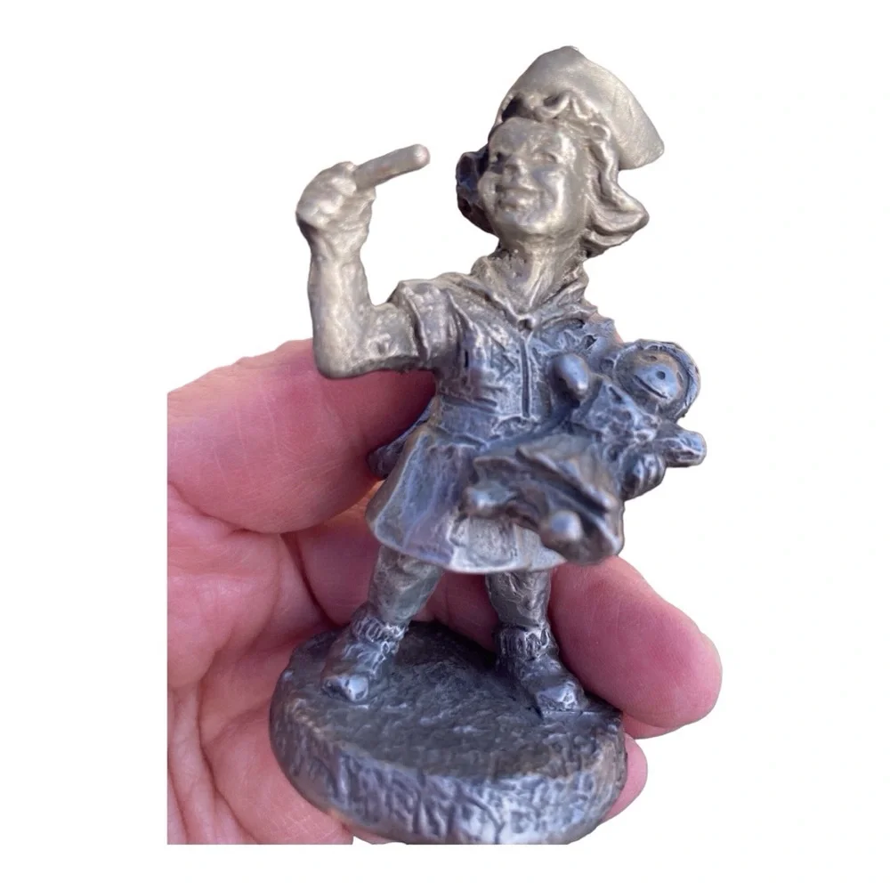 International Pewter Figurine NurseTemperature’s Normal K Robert Drury vintage